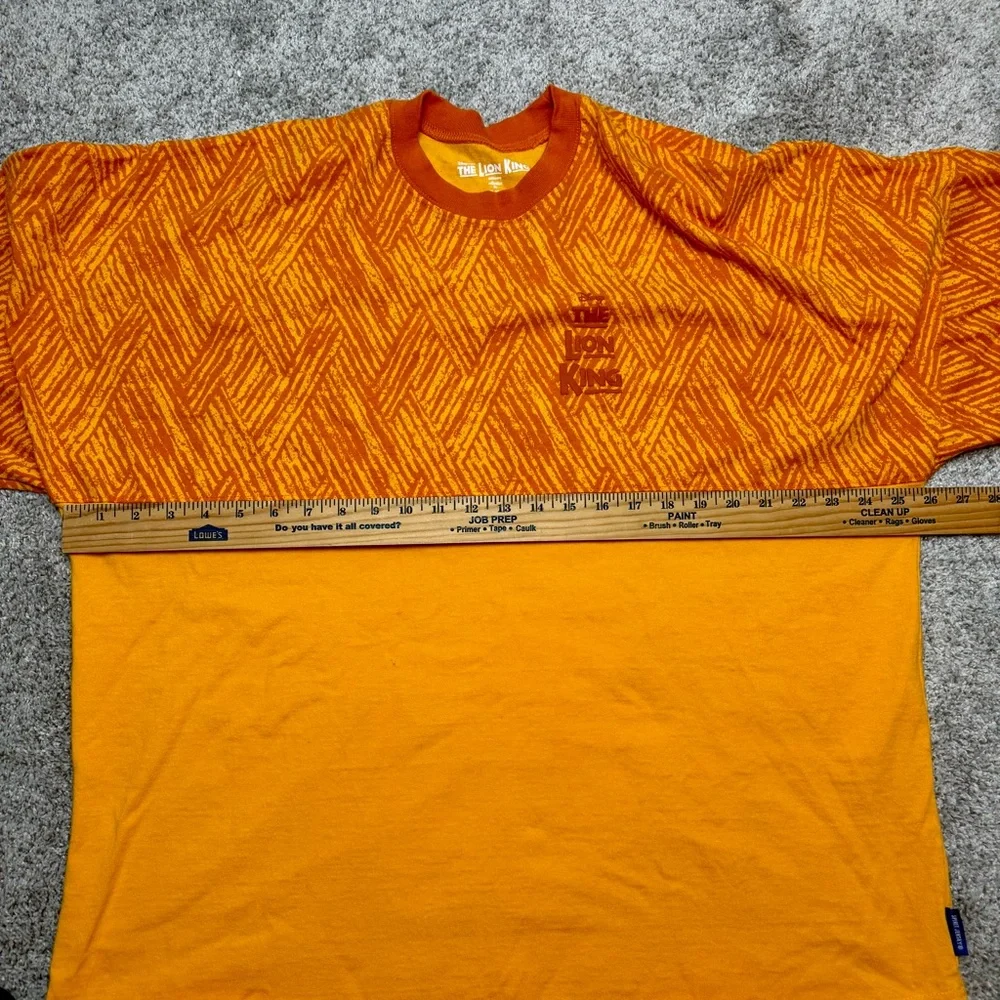 Disney The Lion King Spirit Jersey Orange Sun Africa US Size XL RARE - Picture 5 of 9